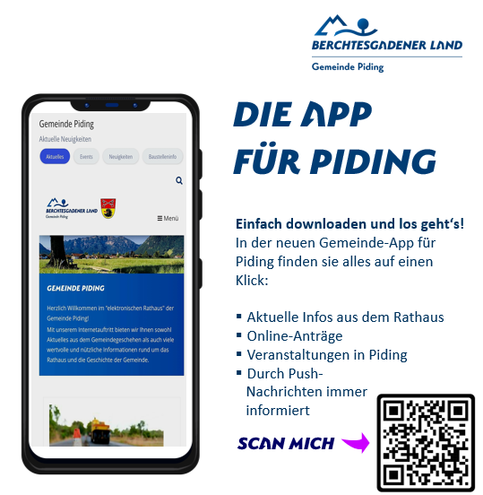 Flyer Gemeinde-App