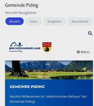Gemeinde-App Startseite