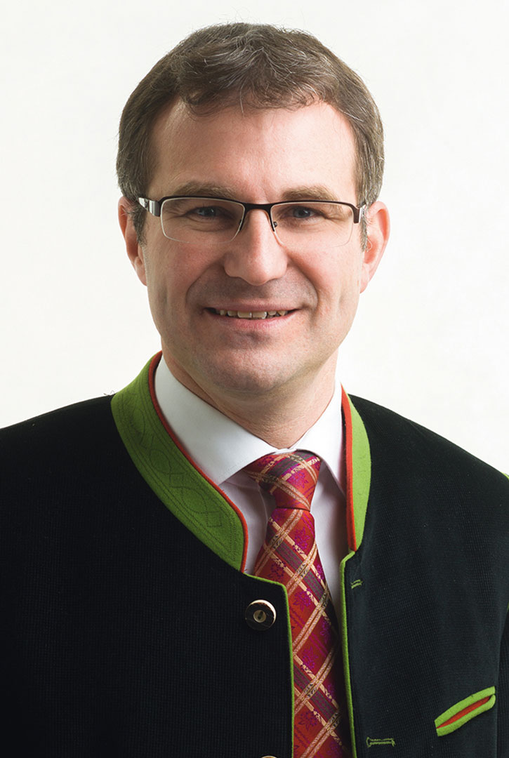 Bürgermeister Hannes Holzner